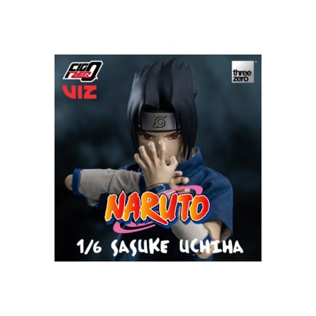 ThreeZero Naruto Sasuke Uchida escala 1/6