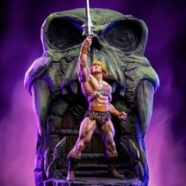 Iron Studios Deluxe Masters of the Universe He-Man 1:10 Scale Statue