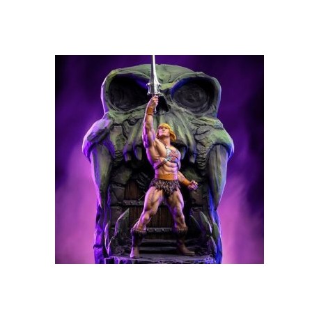 Iron Studios Deluxe Masters of the Universe He-Man 1:10 Scale Statue
